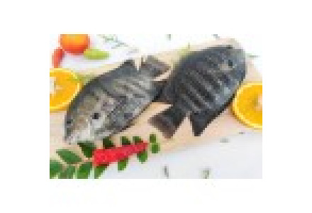 Cleaned Karimeen Farm Small / Pearl Spot / Green Cromide / കരിമീൻ - 350 gm