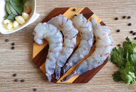 Cleaned Tiger Prawns Medium 400gm