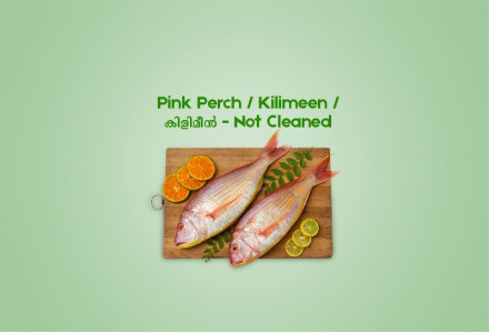 Cleaned Pink Perch Large / Kilimeen / കിളിമീൻ (300gm) 